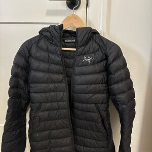 Arc'teryx Midnight Black Quilted Jacket small